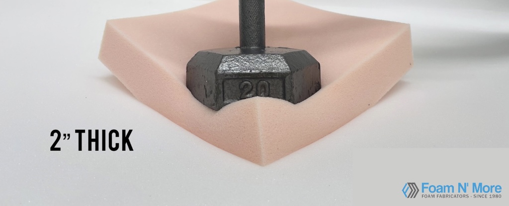 2 HD23 Soft-Med Foam with weight