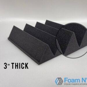3 inch Wedge acoustic tiles