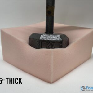 5 HD23 Soft-Med Foam with weight