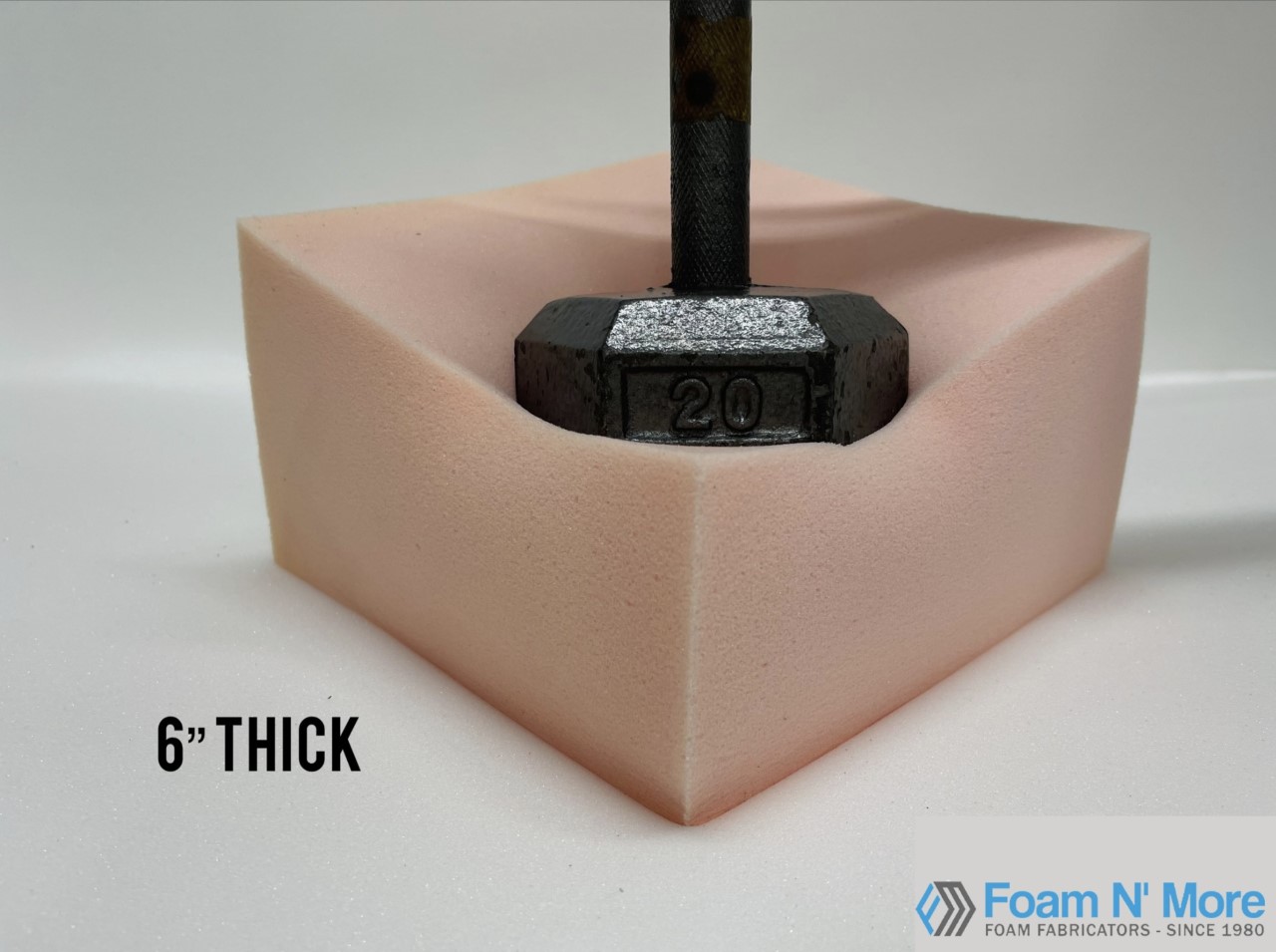 6 HD23 Soft-Med Foam with weight
