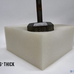 Drain Dry 6in thick foam