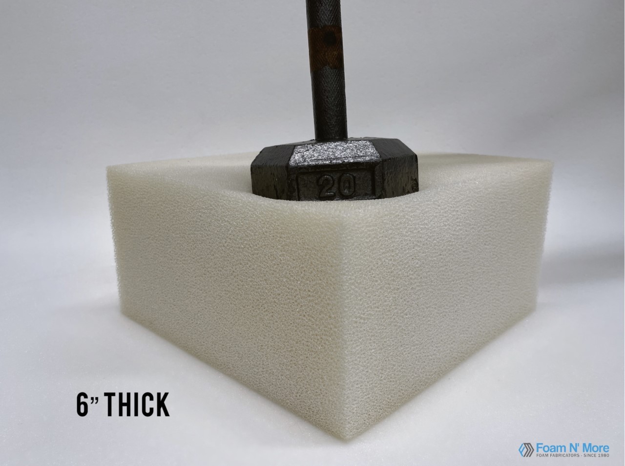 Drain Dry 6in thick foam