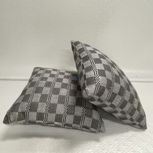 Checker Print Pillows