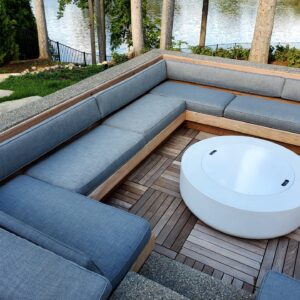 Outdoor Foam Seat and Back cushions
