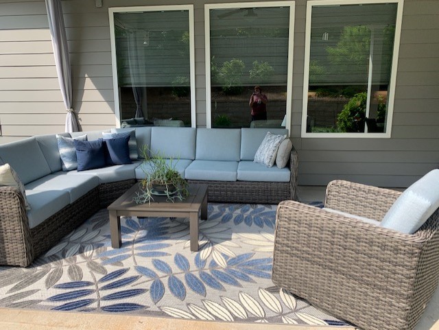 Outdoor patio cushions