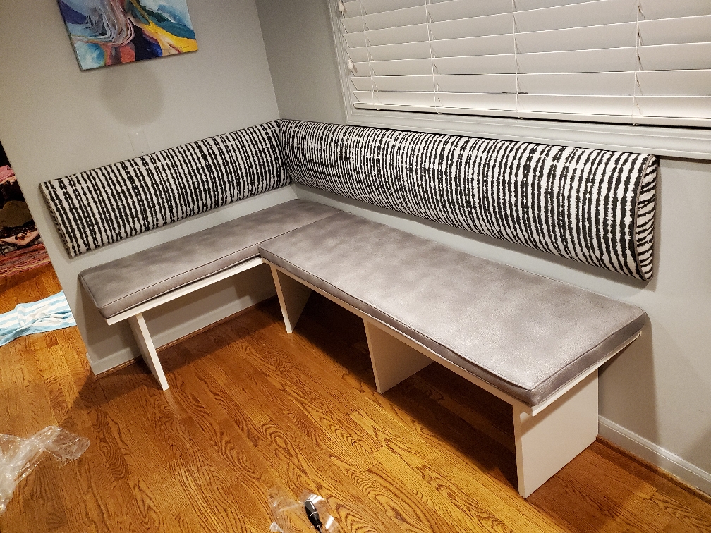 Grey Upholster Seating Area