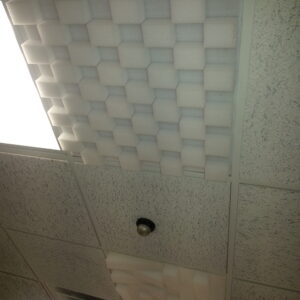 White Sound Blocking Ceiling tiles 