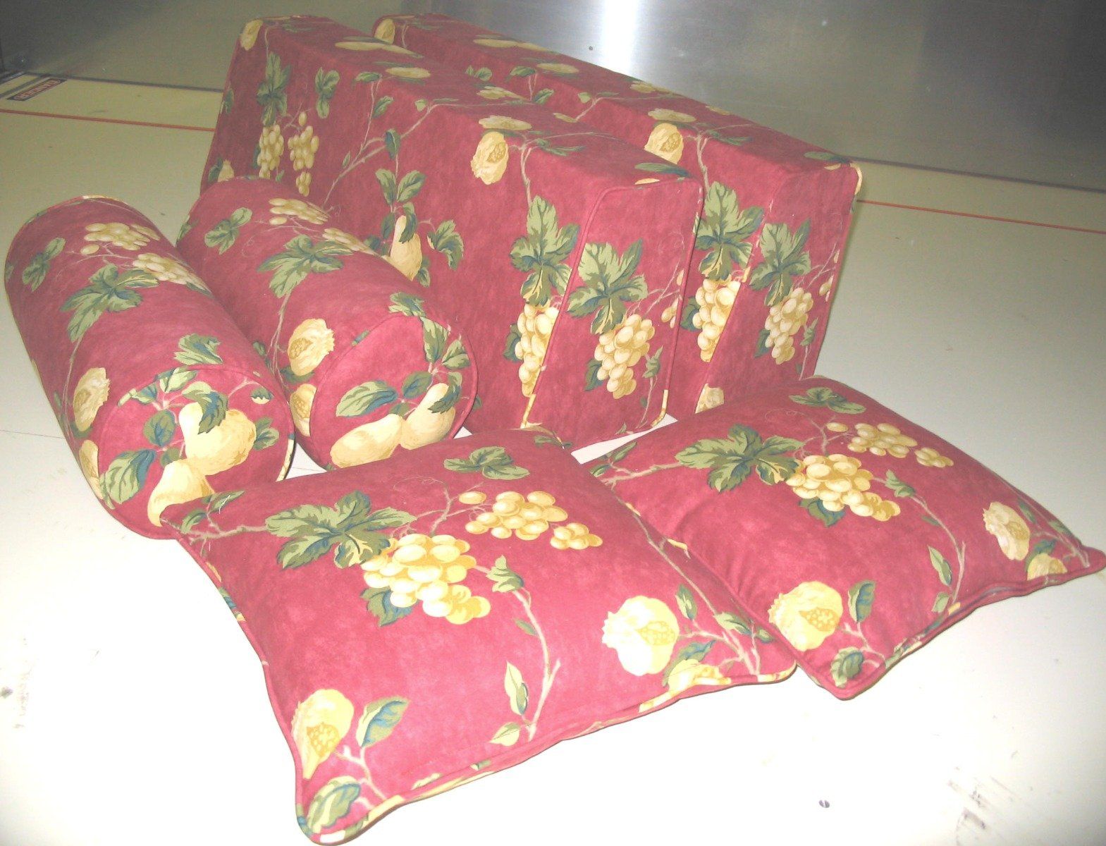 back bolster with covers