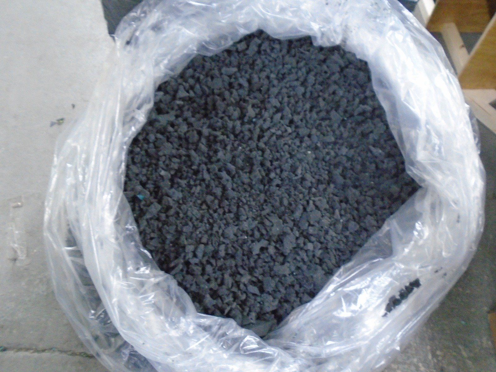 charcoal shredded foam