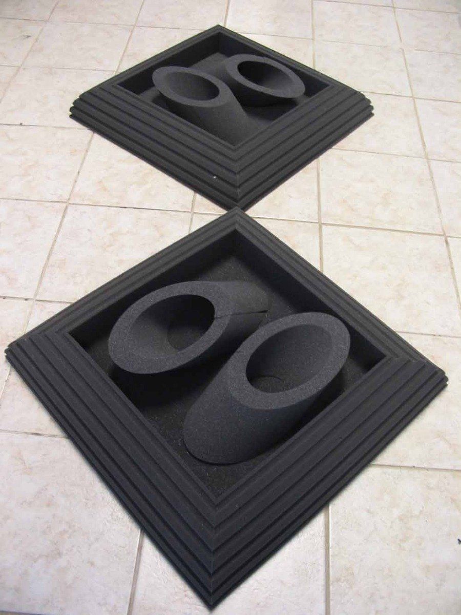 acoustic circle matrix tiles