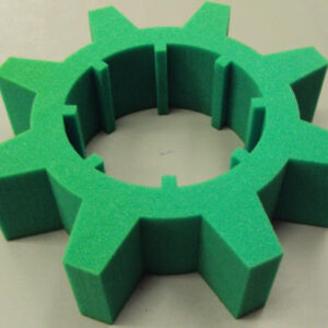 green foam packaging