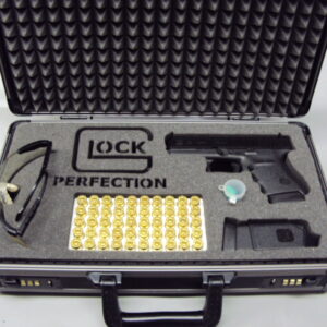foam gun packaging with logo