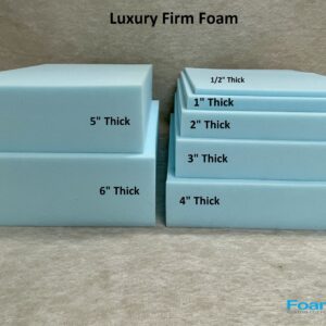 Luxury firm foam upholstery