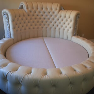 tufted round Bed
